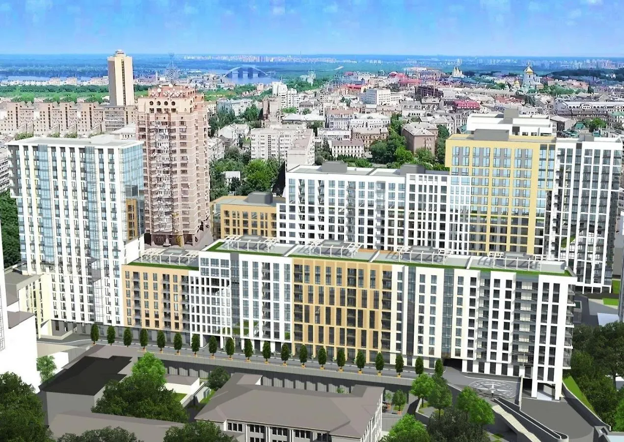 Design Studio In The Center Of Kyiv Residential Complex \
